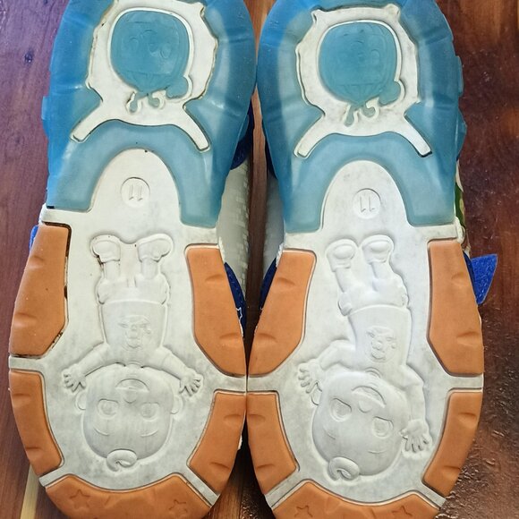 Cocomelon / Light-Up Sneakers / Kids / Size 11 / Blue Orange Green / Easy Closur - Picture 11 of 11